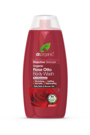Dr Organic Rose Body Wash 250ml